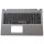 Asus X550D X550DP X550ZE F550DP R510DP K550DP szürke laptop billentyűzet felsőburkolattal