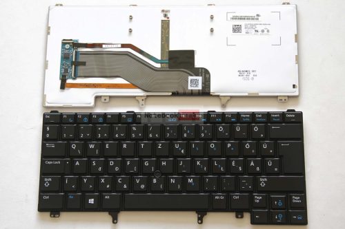 Dell Latitude E6420 E5420 E5430 E6220 E6230 E6320 E6330 E6430 E6430s E6440 fekete laptop billentyűzet háttérvilágítással