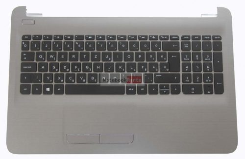 HP 250 G4, 250 G5, 255 G5, 15-ba 15-ac 15-af 15-ay gyári új magyar laptop billentyűzet szürke felsőburkolattal