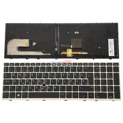   HP EliteBook 755 G5 755 G6 850 G5 850 G6, Zbook 15u G5 15u G6 gyári új laptop billentyűzet háttérvilágítással