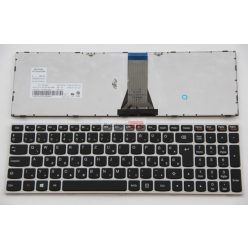   Lenovo IdeaPad G50 B50 300-15IBR 300-15ISK sorozat ezüst keretes laptop billentyűzet 
